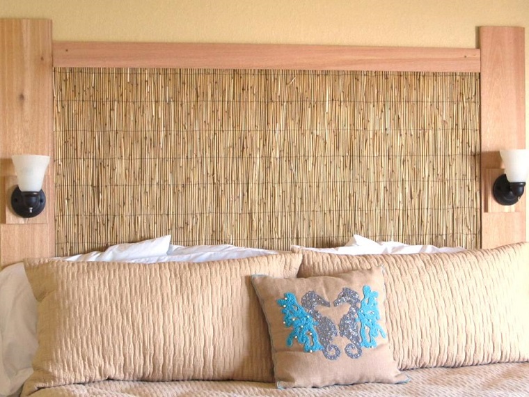 cabecero cama dormitorio moderno inspiracion playa ideas