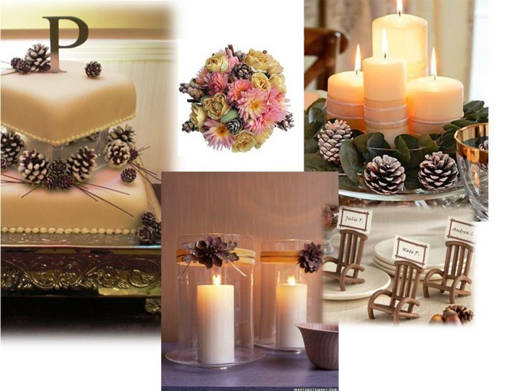 cono velas romantico decoracion variantes