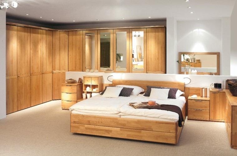 contraste madera led blanco mobiliario
