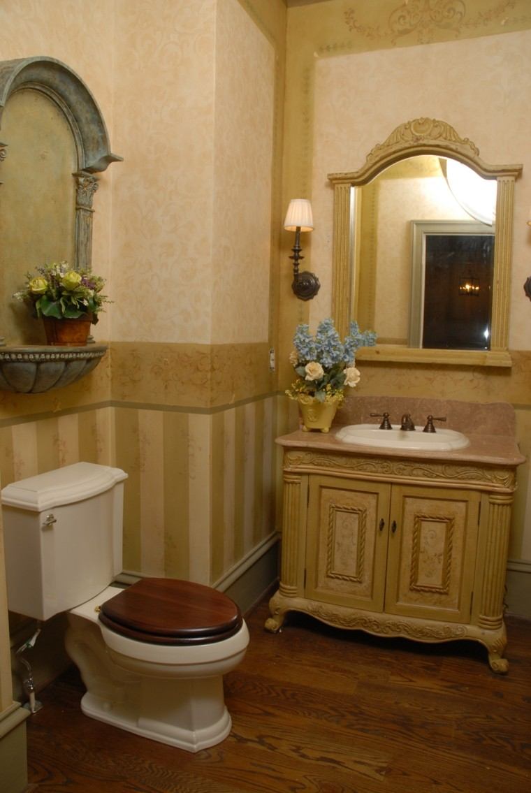 diseño cuarto baño estilo vintage