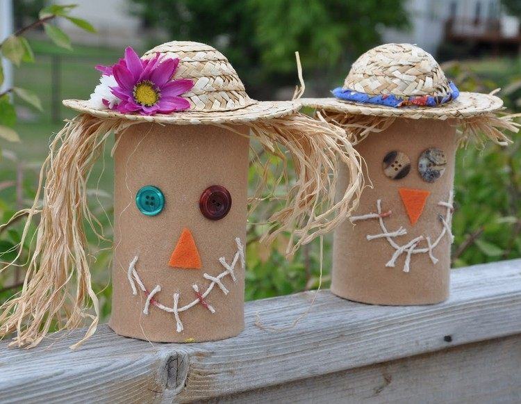 decoracion infantil diseño caras sombrero rollos