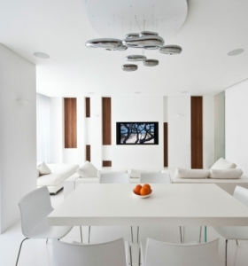Diseño blanco para interiores que iluminarán tu hogar.