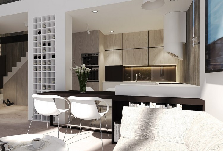 diseño de cocina de colores neutros diseño cocina madera colores neutros