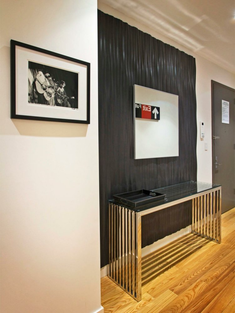entrada con suelo de parquet de madera entrada con suelo parquet madera