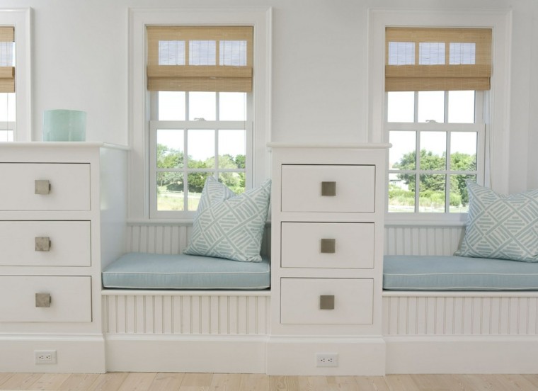 Ventanas con asientos - cincuenta ideas geniales