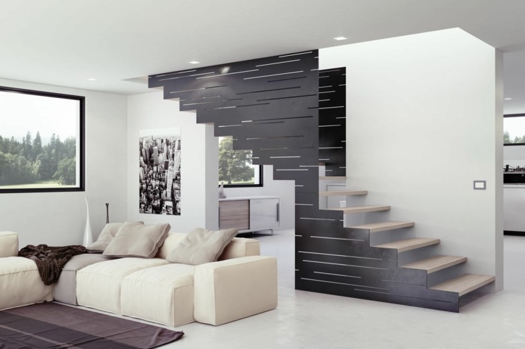 estupendo diseño escaleras madera