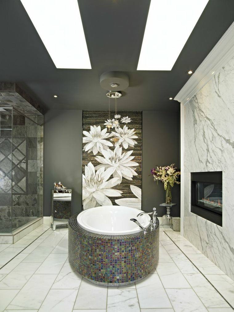 estupendo diseño cuarto baño moderno