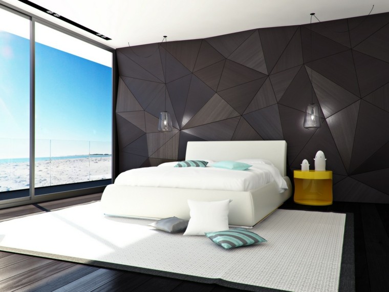 habitaciones decoracion diseño calido paredes mar