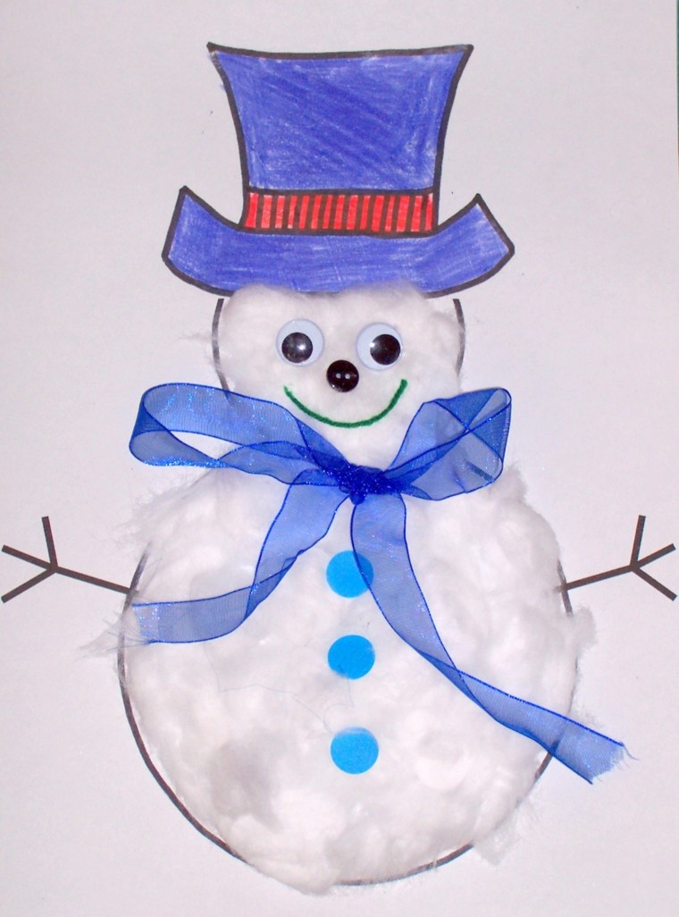manualidades de navidad para niños muñeco manualidades de navidad para niñosalgodon muñeco algodon