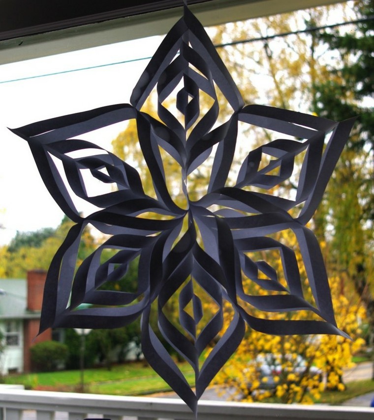 jardin en exteriores manualidades con papel faciles negro jardin
