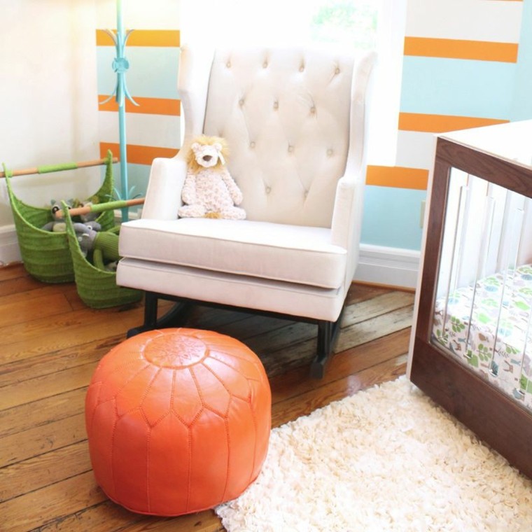 muebles bebe sillon blanceante comodo blanco ideas