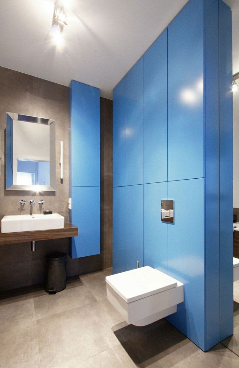 muebles baño modernos minimalistas puertas