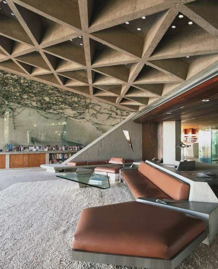original diseño falso techo cemento
