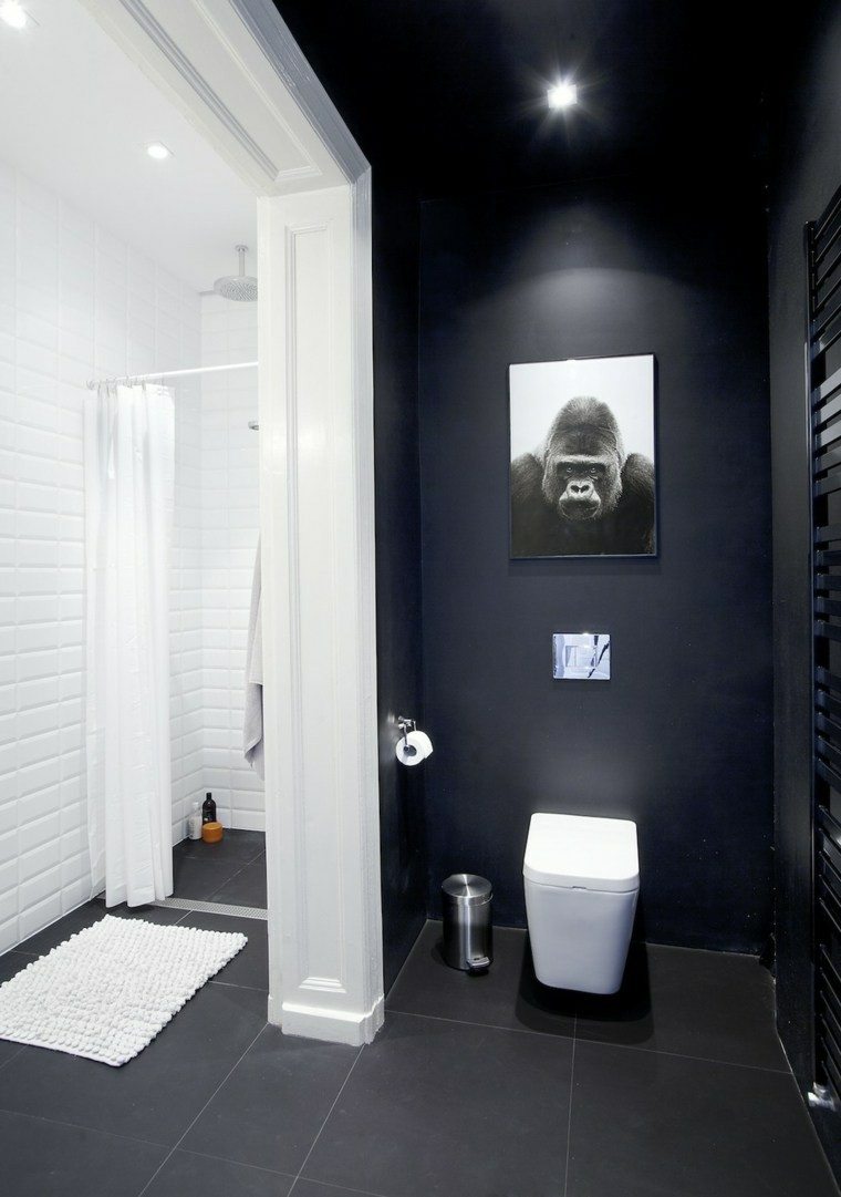 original diseño baño pared gorila