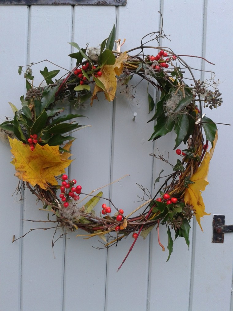 Otoño con hojas secas ideas para decorar la casa