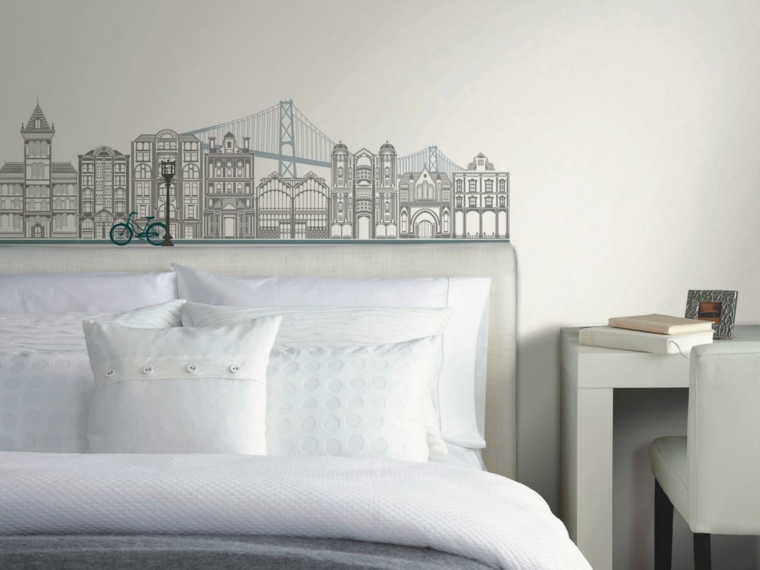 paredes decorado agradable moderno estilo
