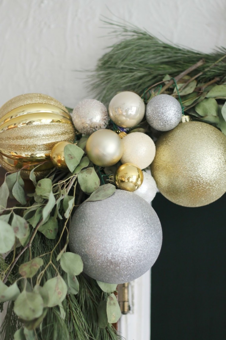 Eucalipto decoracion navideña de aire y aroma natural.