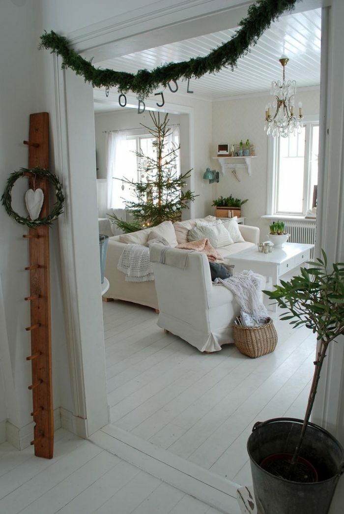 Decoracion nordica para esta navidad 38 ideas