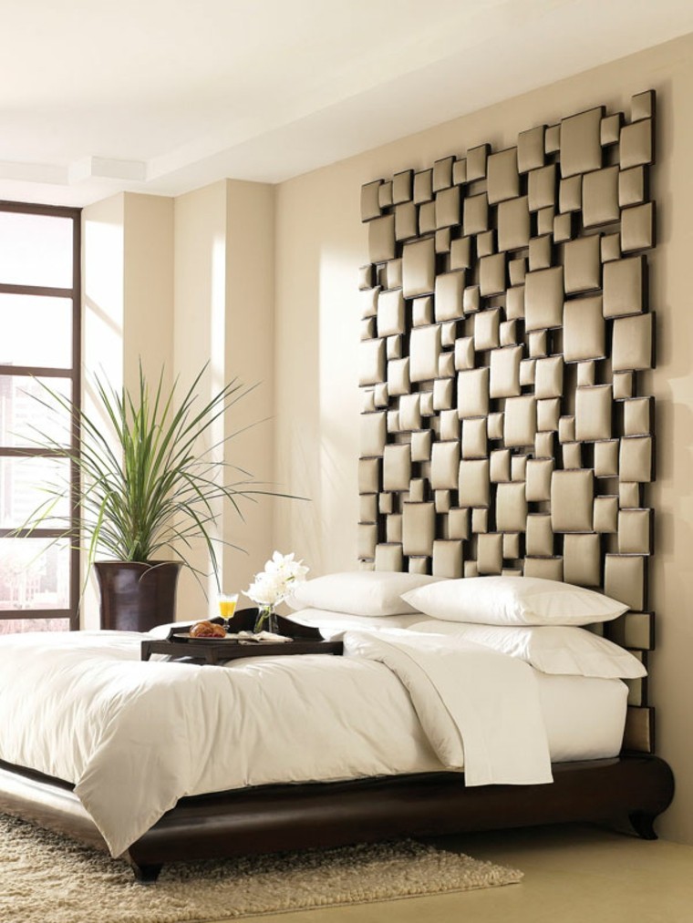 cabeceros de cama diseño variado natural plantas
