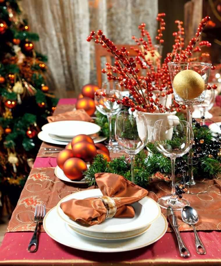 cenas navidad recetas decorar mesa preciosa ideas