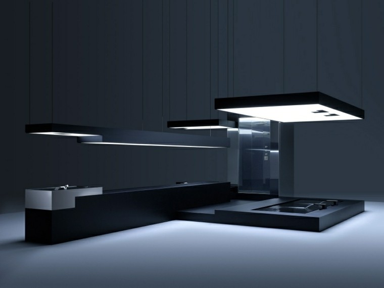 Grifos de cocina y accesorios de baño en negro - 50 ideas