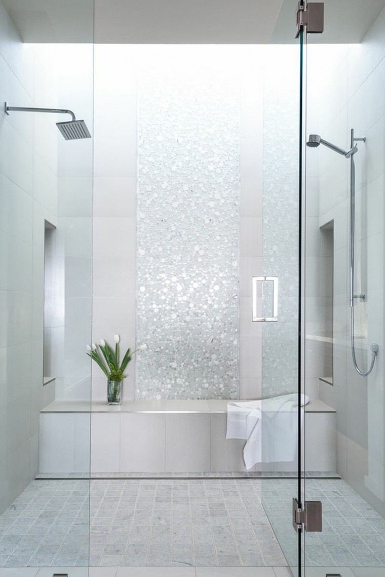 duchas relajacion diseño cristales flores
