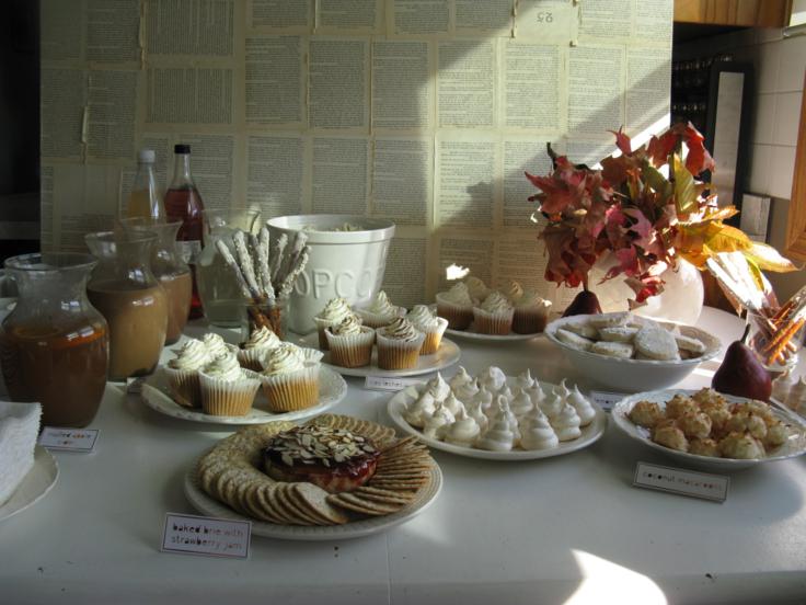 decoracion de cocinas mesa dulces adornos otoño