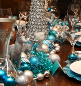 Cena de navidad - cincuenta ideas para decorar la mesa