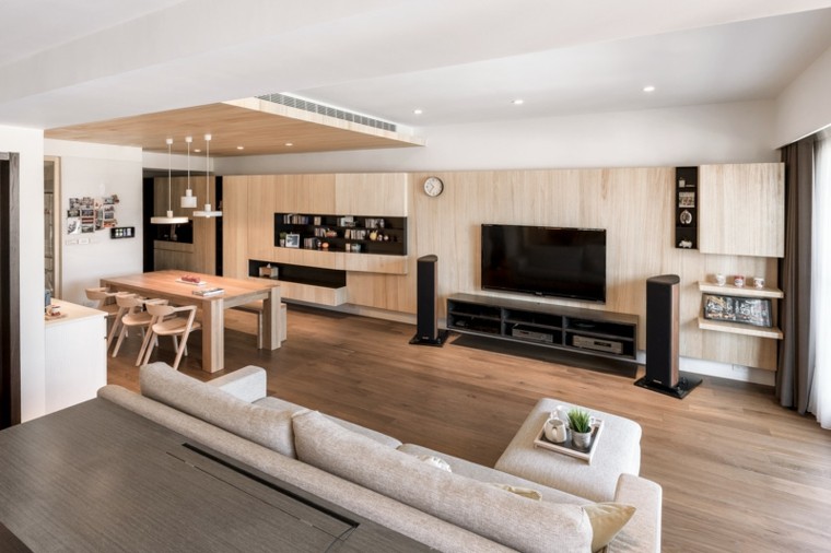 minimalista moderno apartamento estilo plantas