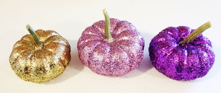 originales diseños colores otoño purpurina