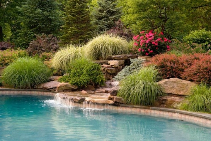 Cascadas y cataratas en el jardín - 63 ideas refrescantes