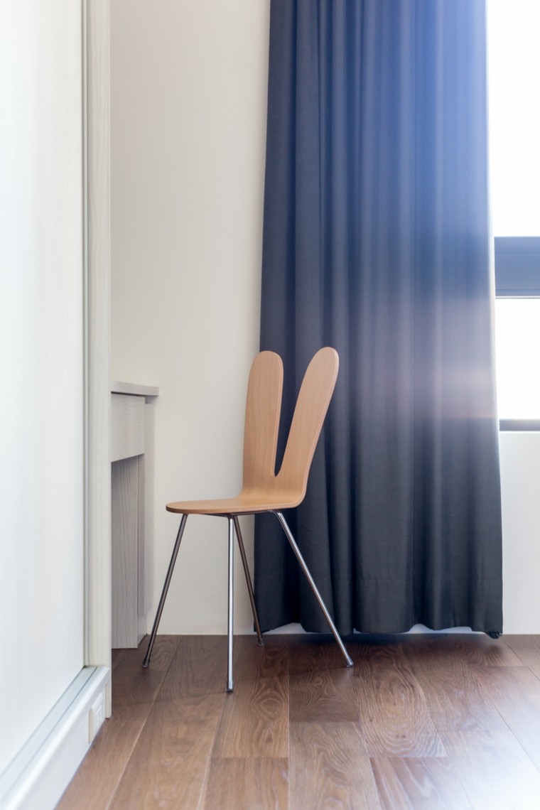 silla diseño habitacion detalles cortinas