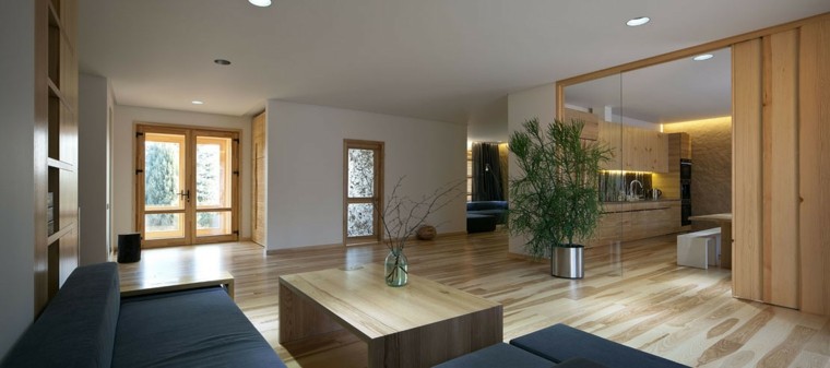suelos de madera interiores forja sillones plantas