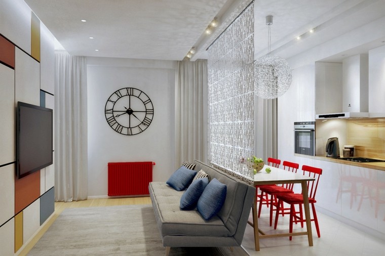apartamentos diseño decoracion estilo reloj