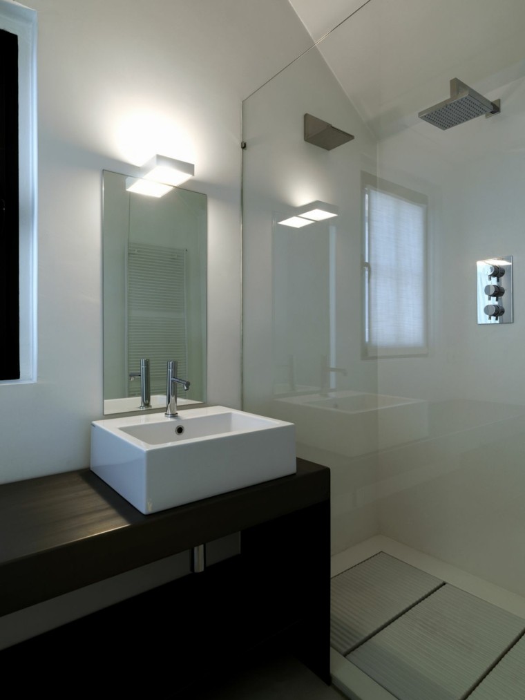 baños modernos mampara vidrio