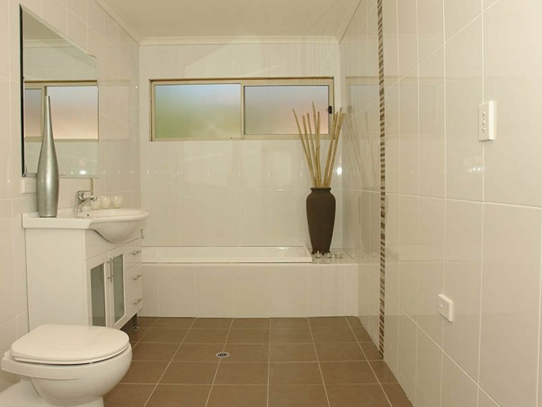 baños pequeños estilo minimalista