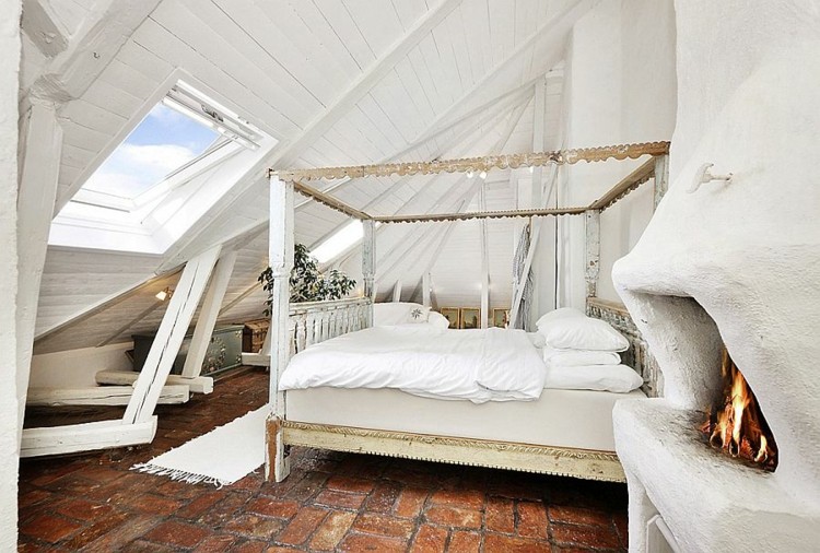 cama doseles estilo shabby deco
