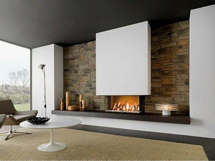 Chimeneas modernas ideas que no pasarán inadvertidas.