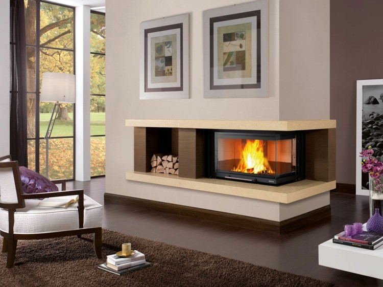 Chimeneas modernas ideas que no pasarán inadvertidas.