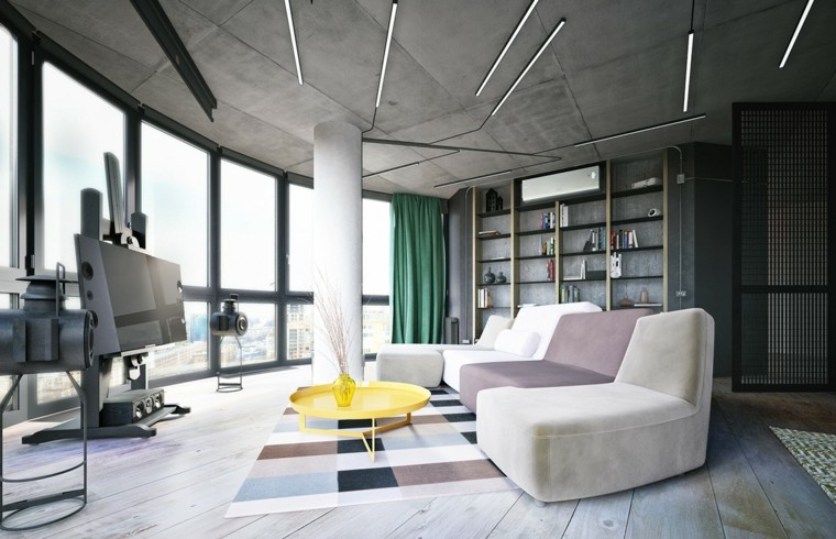 cocina diferente elegante lamparas sillones