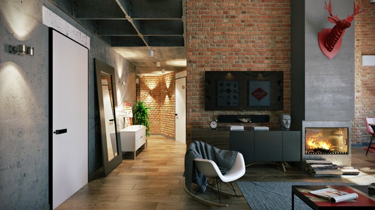 cocina diferente elegante paredes grises