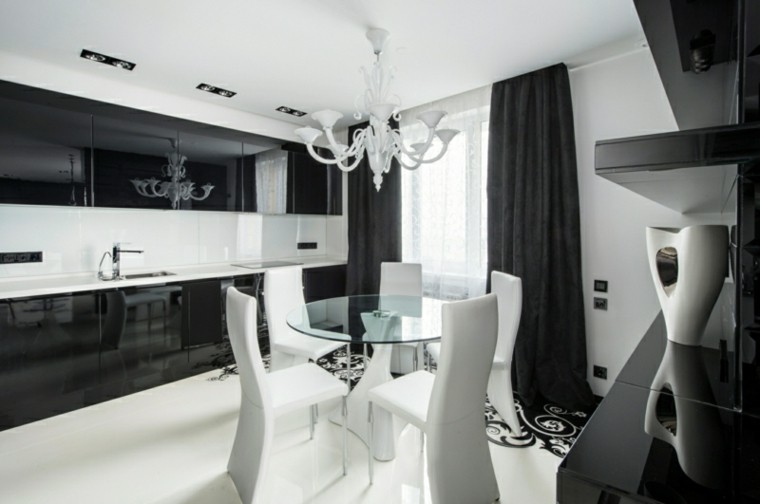 colorido cuadros blanco contrastes muebles