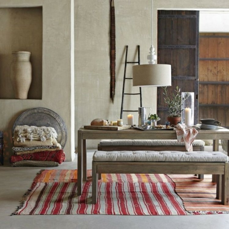 comedor ideas elegir forma color alfombra diseno rustico moderno