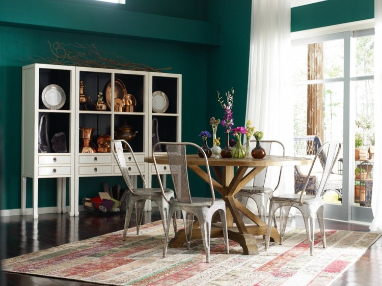 comedor ideas elegir forma color alfombra motivos preciosos modernas