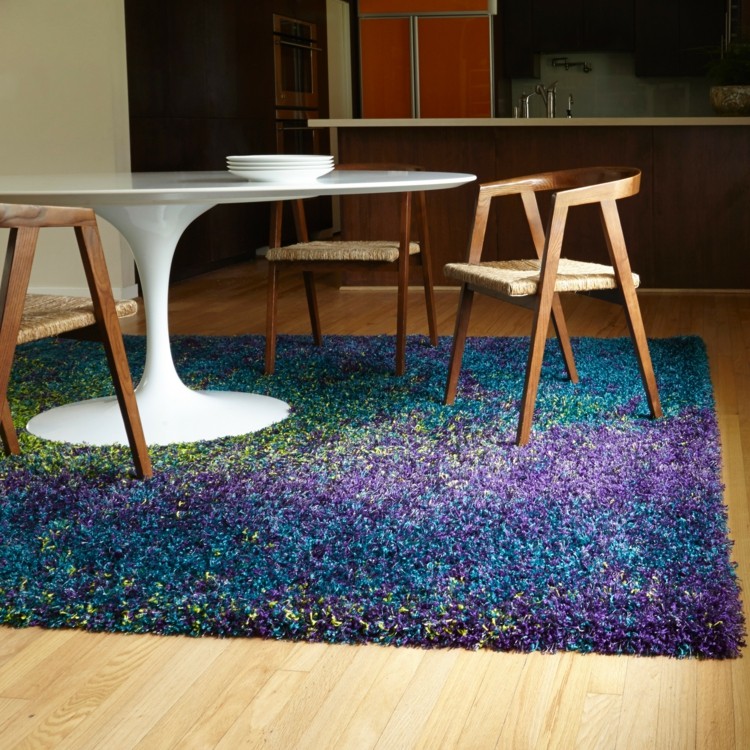 comedor ideas elegir forma color alfombra original moderna