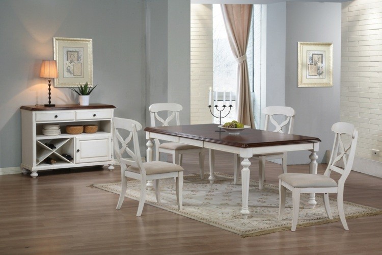 comedores ideas elegir forma color alfombra muebles madera blanca ideas