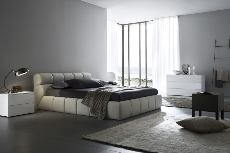decoracion de dormitorios moderno gris estilo