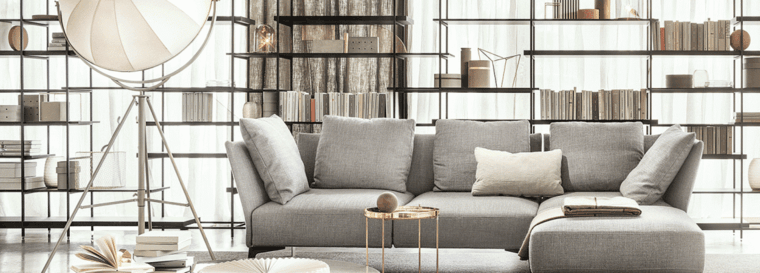 decoracion salon precioso sofa gris claro ideas