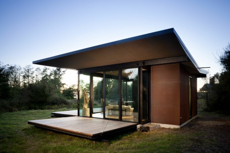 diseño casa modular extensible prefabricada