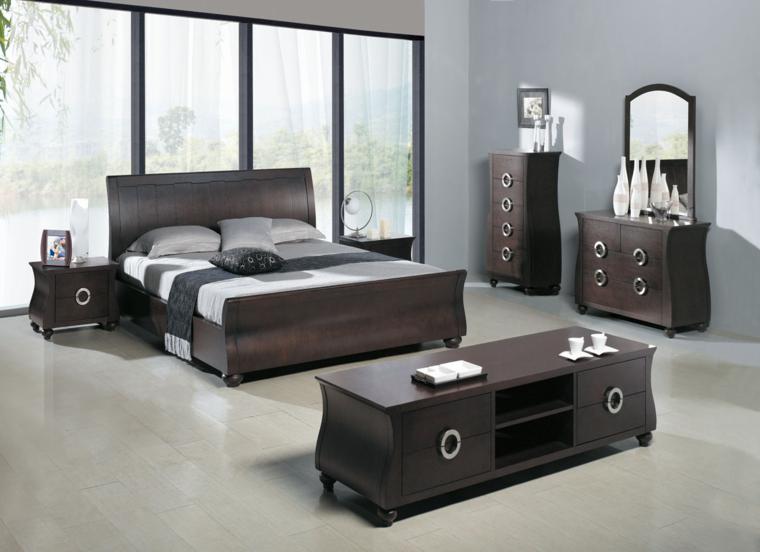 diseño conjunto muebles dormitorio habitacion